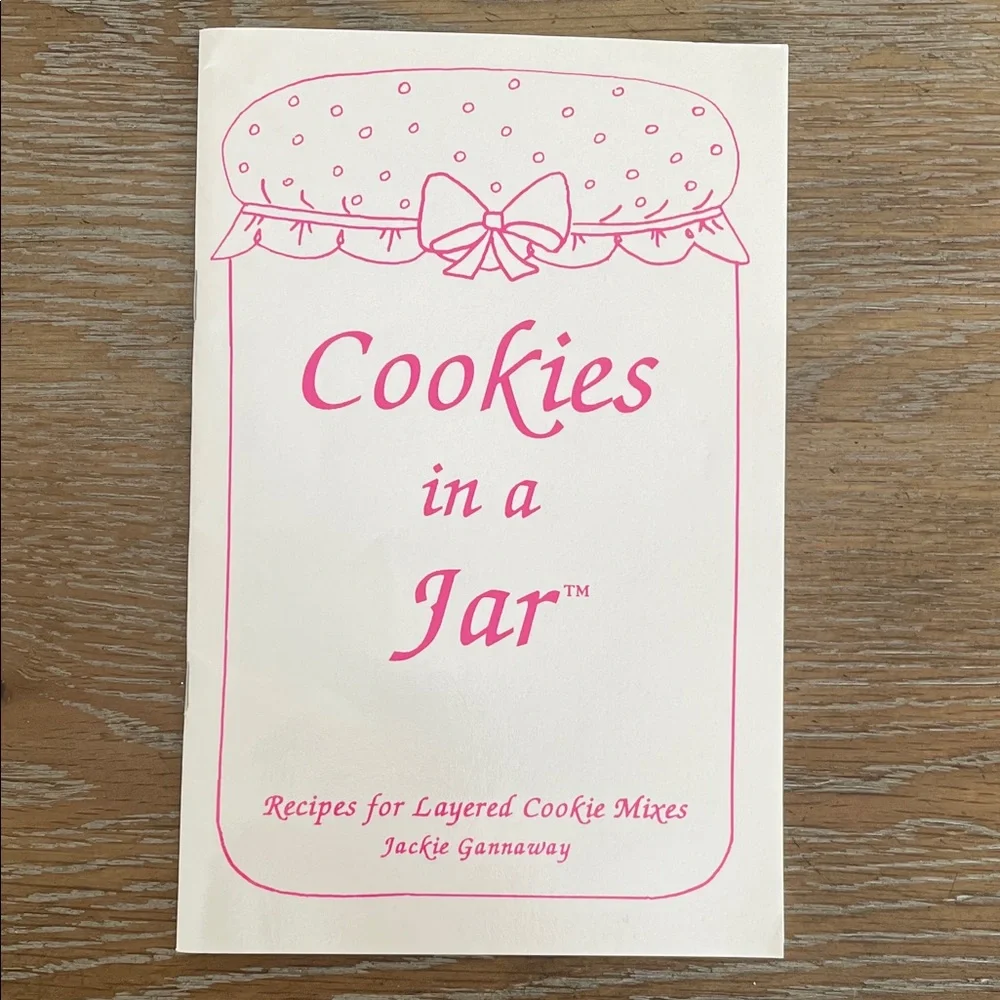 Cookies in a Jar Recipe Booklet